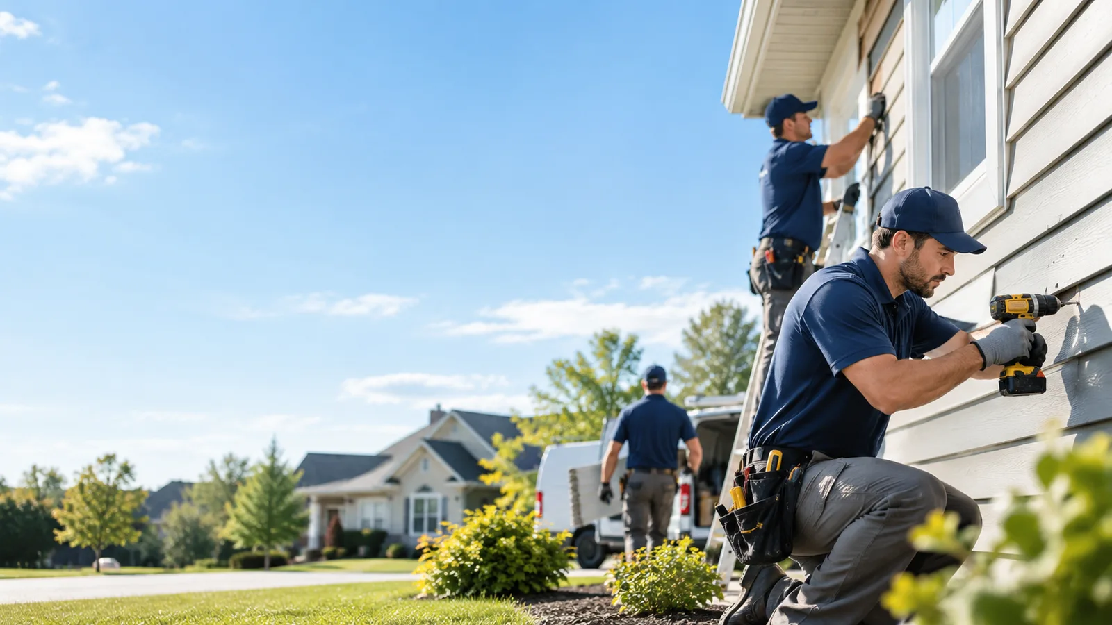 Partial Siding Replacement in Rockland, DE